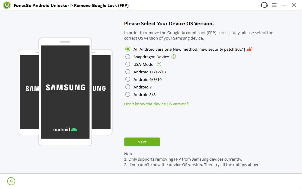 android unlocker guide all android versions