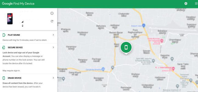 google find my device